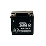 Batterie 12V 12AH YTX14-BS Gel Nitro 51214 Kompatibel...