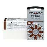 Rayovac Extra 312, 80 Stück, Hörgerätebatterien,...