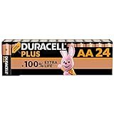 Duracell Plus Batterien AA, 24 Stück, langlebige...