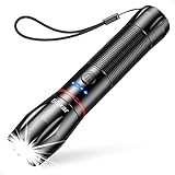 Blukar LED Taschenlampe Aufladbar, 2000 Lumen Extrem...