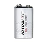 Ultra Life Lithium 9V / Block Batterie optimal für...