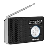 TechniSat DIGITRADIO 1 – tragbares DAB+ Radio mit...