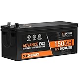 EXAKT LKW Batterie 12V 150Ah 1000A/EN ersetzt 140Ah...