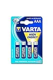 Varta HighEnergy Alkali-Batterie Micro AAA 4er Pack
