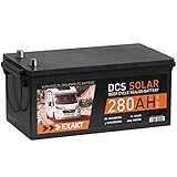 Solarbatterie 12V 280Ah EXAKT DCS Wohnmobil Versorgung...