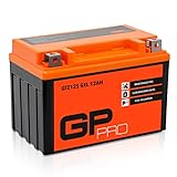 GP-PRO GTZ12S 12V 12Ah GEL-Batterie (Kompatibel mit...