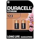 DURACELL CR123 (2 Stück) CR 123 High Power Lithium...