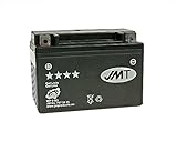 JMT Batterie 12 V 8 Ah (YTX9-BS) [wartungsfrei &...