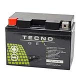 TECNO-GEL Motorrad-Batterie für YTZ14-S für B-M-W R...