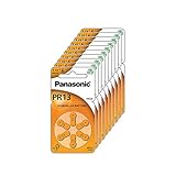 Panasonic PR13 Zink-Luft-Batterien für Hörgeräte,...