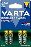 VARTA Batterien AAA, wiederaufladbar, 4 Stück,...