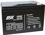 DSK 12 V 12 V Blei-Säure-Batterie, ideal für...