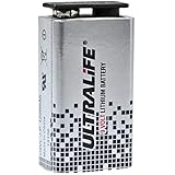 Ultralife U9VL 9 Volt Lithium Block Batterie 6AM6 9,0...