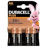Duracell Plus Power Type AA-Alkaline-Batterien,...