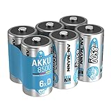 ANSMANN Akku Typ Mono D 8500 mAh NiMH 1,2 V (6 Stück)...