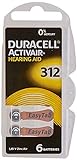 Duracell Easytab DA 312 - für alle Hörgeräte mit...