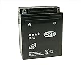 JMT Batterie 12 V 12 Ah (YB12AL-A2) [wartungsfrei &...