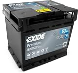 Exide EA530 Premium Carbon Boost Autobatterie 12V 53Ah...