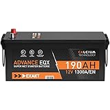 EXAKT LKW Batterie 190Ah 12V 1300A/EN ersetzt 180Ah...