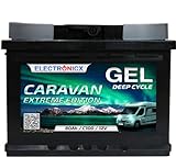 Gel Batterie 12v 80Ah Electronicx Caravan Extreme...