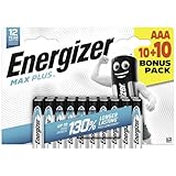 Energizer Max Plus Micro (AAA)-Batterie Alkali-Mangan...