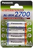 Panasonic High Capacity, Akku Ni-MH 2700, AA Mignon,...