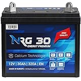 NRG Premium Batterie 30Ah 12V Rasentraktor...