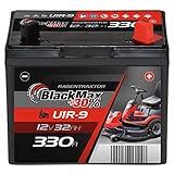 BlackMax Rasentraktor Batterie 12V 32Ah 330A (Pluspol...