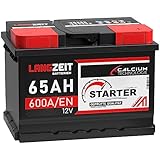 LANGZEIT lead acid, Autobatterie 12V 65Ah...