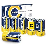 Allmax C Maximum Power Alkaline-Batterien (6 Stück) -...