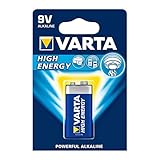 Varta High Energy Alkali Mangan 9V-Block Batterie