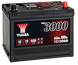 Yuasa YBX3068 SMF-Batterie, 12 V, 72 Ah, 630 A