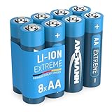ANSMANN Extrem Lithium Batterie AA Mignon LR6 FR6 L91...