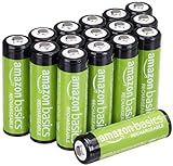 Amazon Basics AA-Batterien, wiederaufladbar, 2000 mAh,...