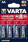 VARTA Batterie LONGLIFE Max Power, Alkali-Mangan,...