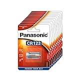 Panasonic CR123 zylindrische Lithium-Batterie für...
