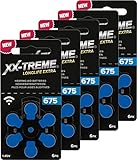 XX-Treme Longlife Extra Hörgerätebatterien Typ 675-30...