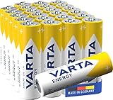 VARTA Batterien AA, 24 Stück, Energy, Alkaline, 1,5V,...