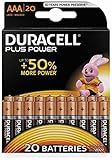 Duracell Plus Power Micro (AAA)-Batterie Alkali-Mangan...