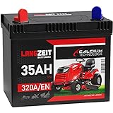 Langzeit Rasentraktor Batterie 12V 35Ah Starterbatterie...